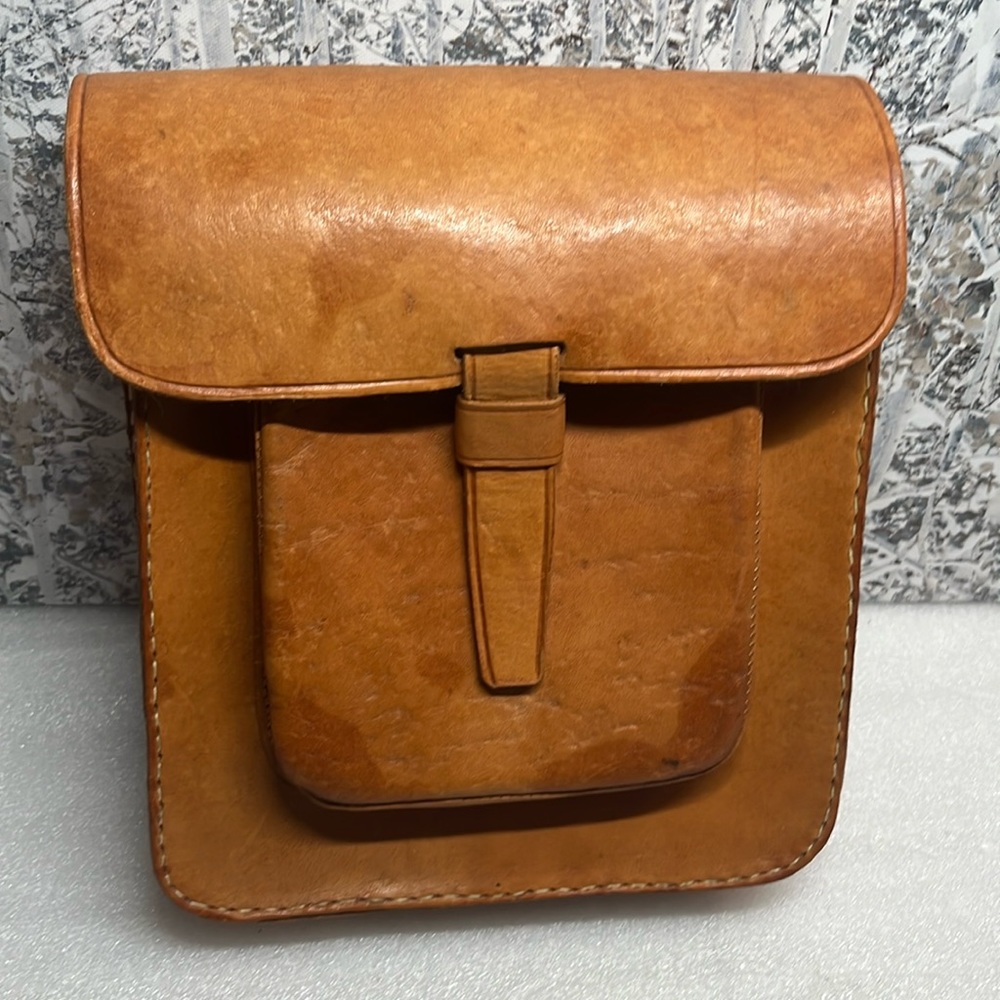 Handmade Leather Bag/Purse AS IS